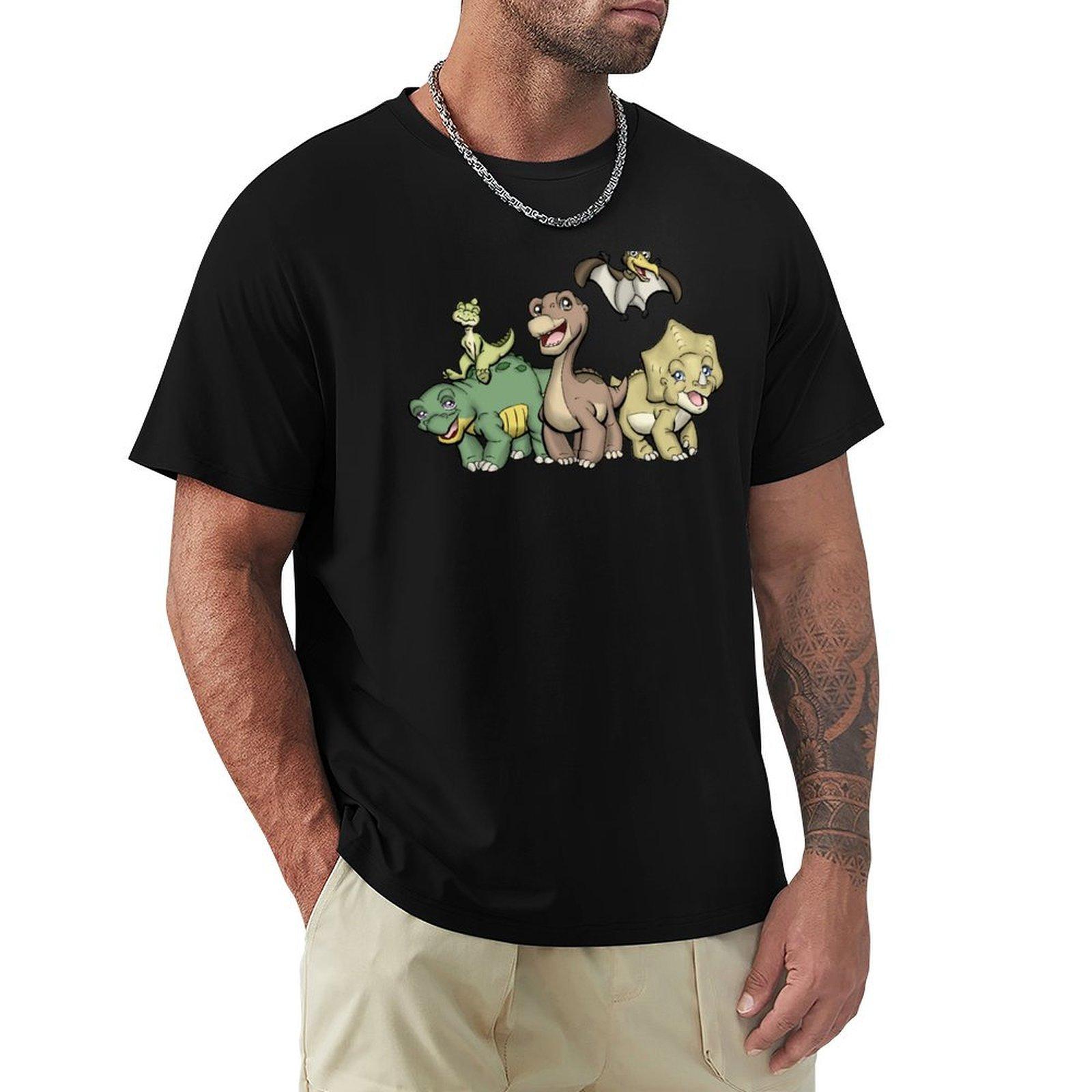 

Dinos in the Land Before Time TShirt affliction shirts customs design your own plain big and tall t shirts for men 4XL