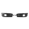 2PCS Front Bumper Fog Light Cover Grille Fit A1 8X S-Line 2011-2014