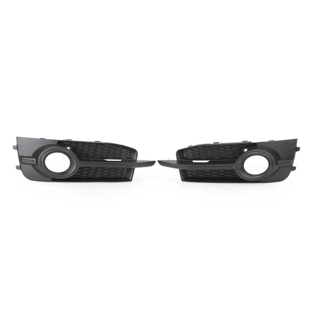 2PCS Front Bumper Fog Light Cover Grille Fit A1 8X S-Line 2011-2014
