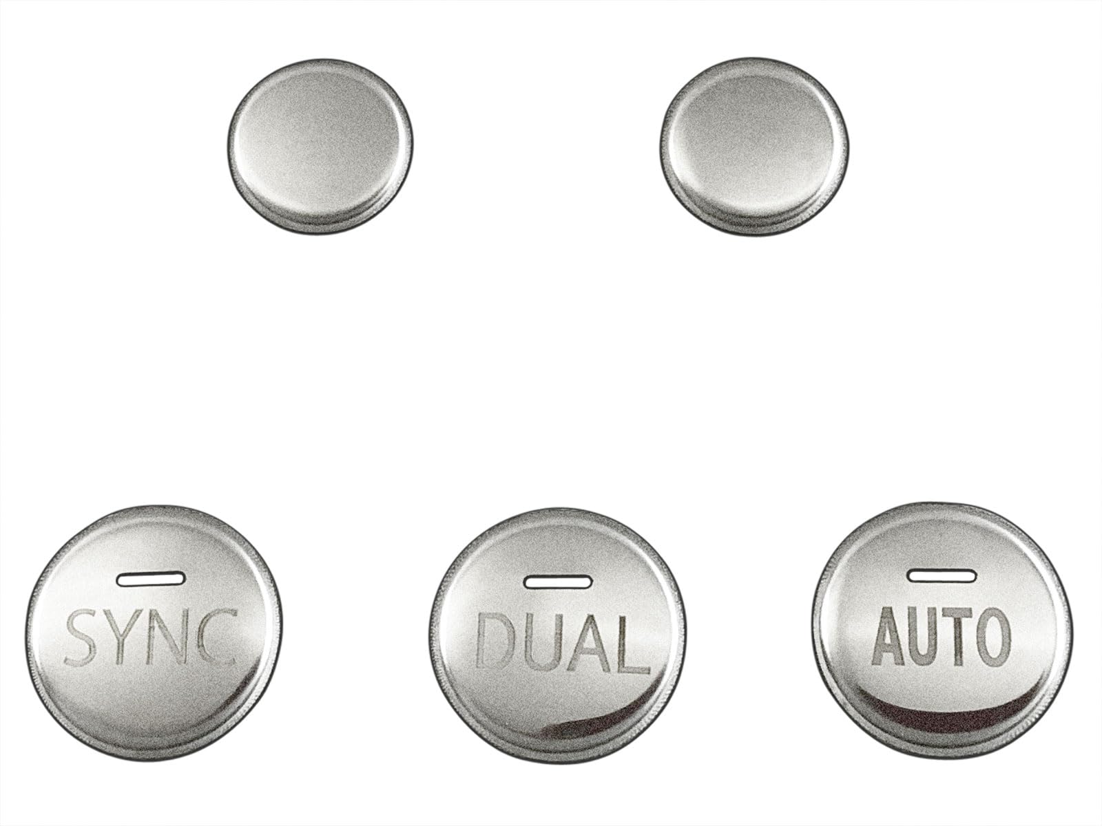 

BRIGHTZ Накладки на переключатели климат-контроля и навигации из нержавеющей стали, цвет матовый серебристый, для Toyota Camry (Набор из 4 предметов) AXVH70/AXVH75 (Поздняя модель)