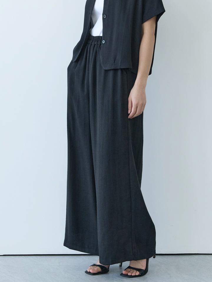 PAIGEFLYNN Wide Culotte Elastic Pants_S6Bpt001C
