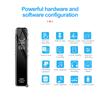 Q22 Mp3 Player Digtal Voice Recorders With Screen Dictaphone Hd Professional Sound Recorder 1536kbps Audio Activated Pen Record