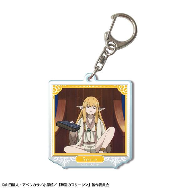 New Anime Frieren Beyond Journey's End Acrylic Action Figures Model Key Chain kawaii Pendant Accessories Decor Toy Gift 6CM