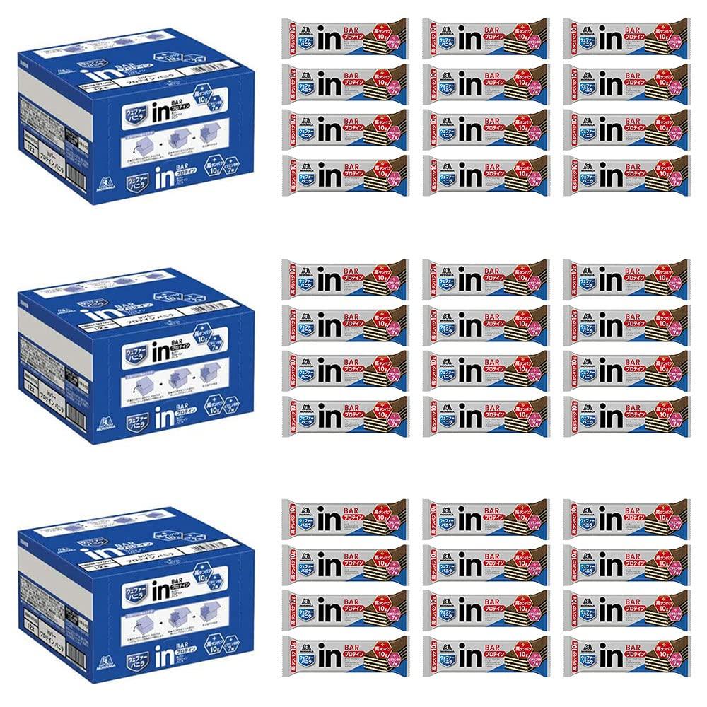 

Протеиновые вафли Morinaga in Bar Ваниль x 3 набора (36-упаковка) 12-пак