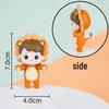 Leo Birthday Hat & Cake Topper Figurine Decoration Set