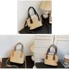 Summer Korean Woven Handbag With Pu Material For Casual Vacation Women