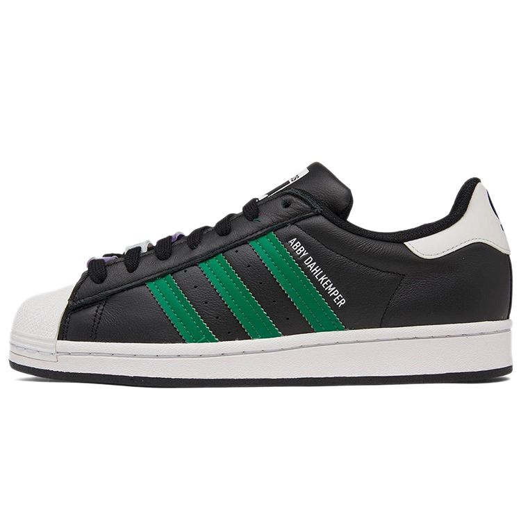 

Кроссовки для женщин Abby Dahlkemper x adidas Superstar Черные с Ярко-Зеленым Core-Black Active-Purple GV8825 38⅔