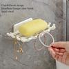 Hanging Soap Box Hollow Design To Prevent Soap From Accumulation of Water Suitable for Home el Bathroom Drain Soap Box