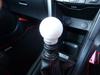 MONSTER SPORT Monster Shift Knob C Type M12 X P1.25 Spherical White Diameter =