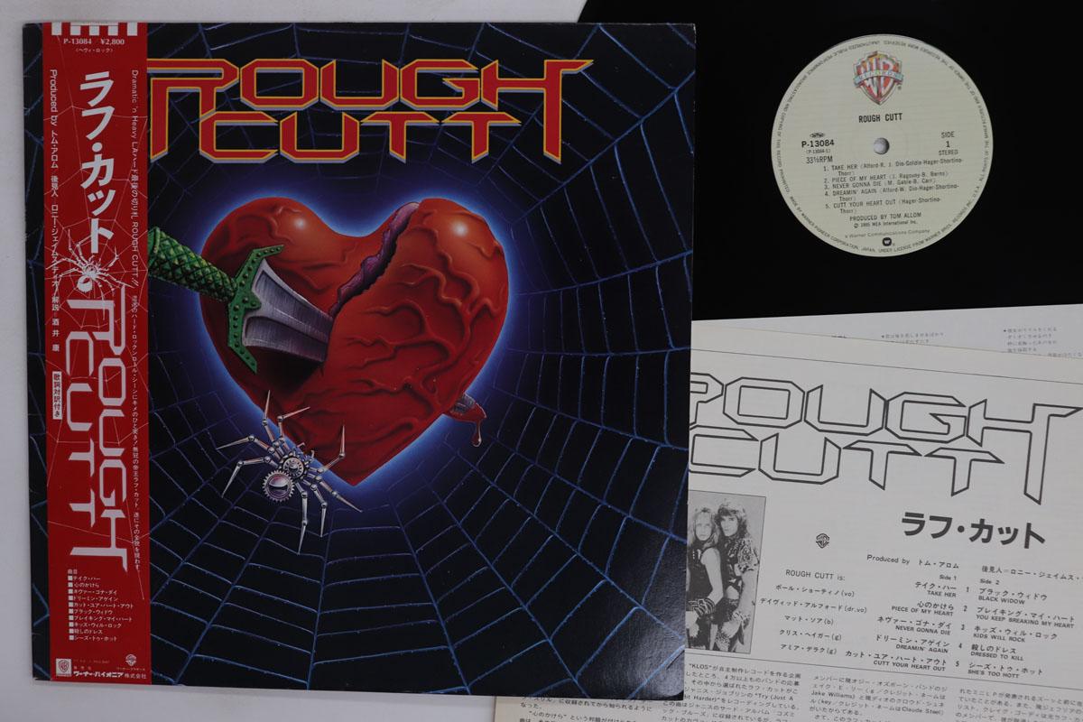 Виниловая пластинка ROUGH CUTT Rough Cutt P13084 WARNER BROS 1985 Япония Obi Рок Б/у
