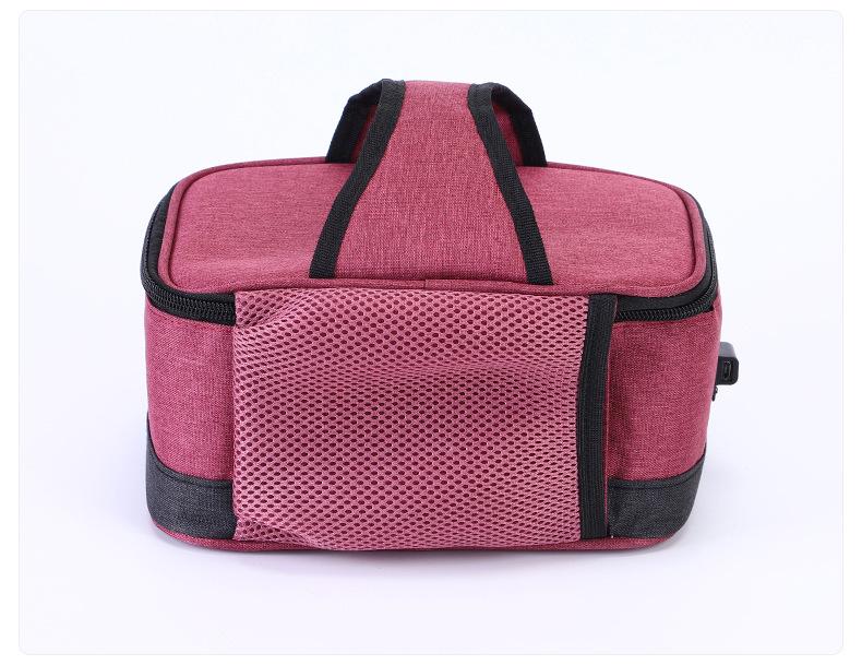 Portable USB Electric Heating Lunch Bag - Insulated and Temperature Controlled for Hot and Cold Preservation