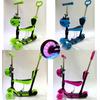 Scooters Adjustable Childrens Height Led Flashing Simple Cute Removable Seats