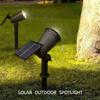 1/2/4PCS 7LED Solar Spotlight Outdoor Waterproof Garden Spot Lights Landscape Pathway Lawn Lamp Decoration for Yard Lighting