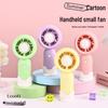 New Macaron Mini USB Rechargeable Dorm Fan with Three Speeds