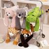 New Style Raccoon Panda Plush Toy - Cartoon Shoulder Doll for Kids