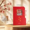 3D Paper Sculpture Notebook: Customizable Hollowed-Out Souvenir with Tourist Attractions Stamp Collection and Check-In Diary.