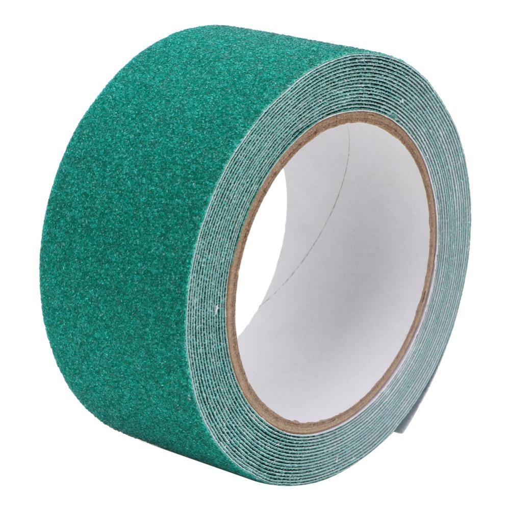 Safety Blue/Green Anti Slip Traction Tape 2" X 16.4Ft PVC Non Slip Tape Grip Tape Stair Steps
