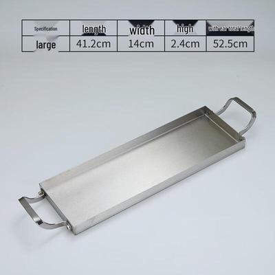 Servierplatte im koreanischen Stil aus 304 Edelstahl