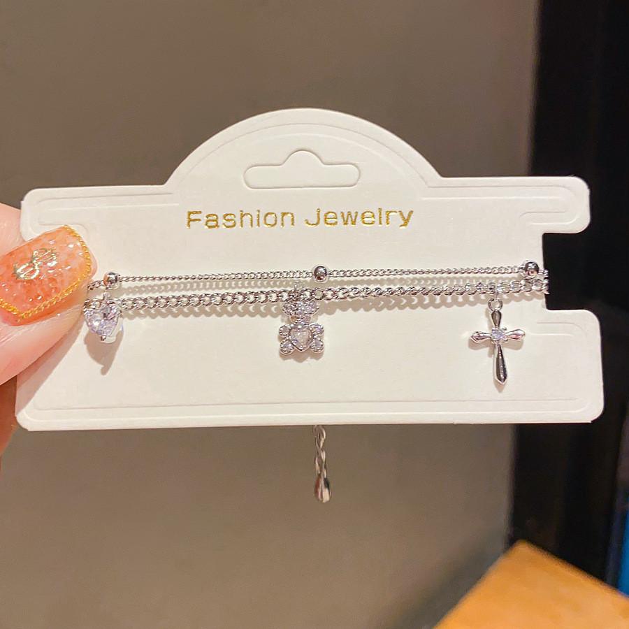 Animal Zodiac Hand Chain With Rhinestone Detailing For Elegant Girls Jewelry Gift