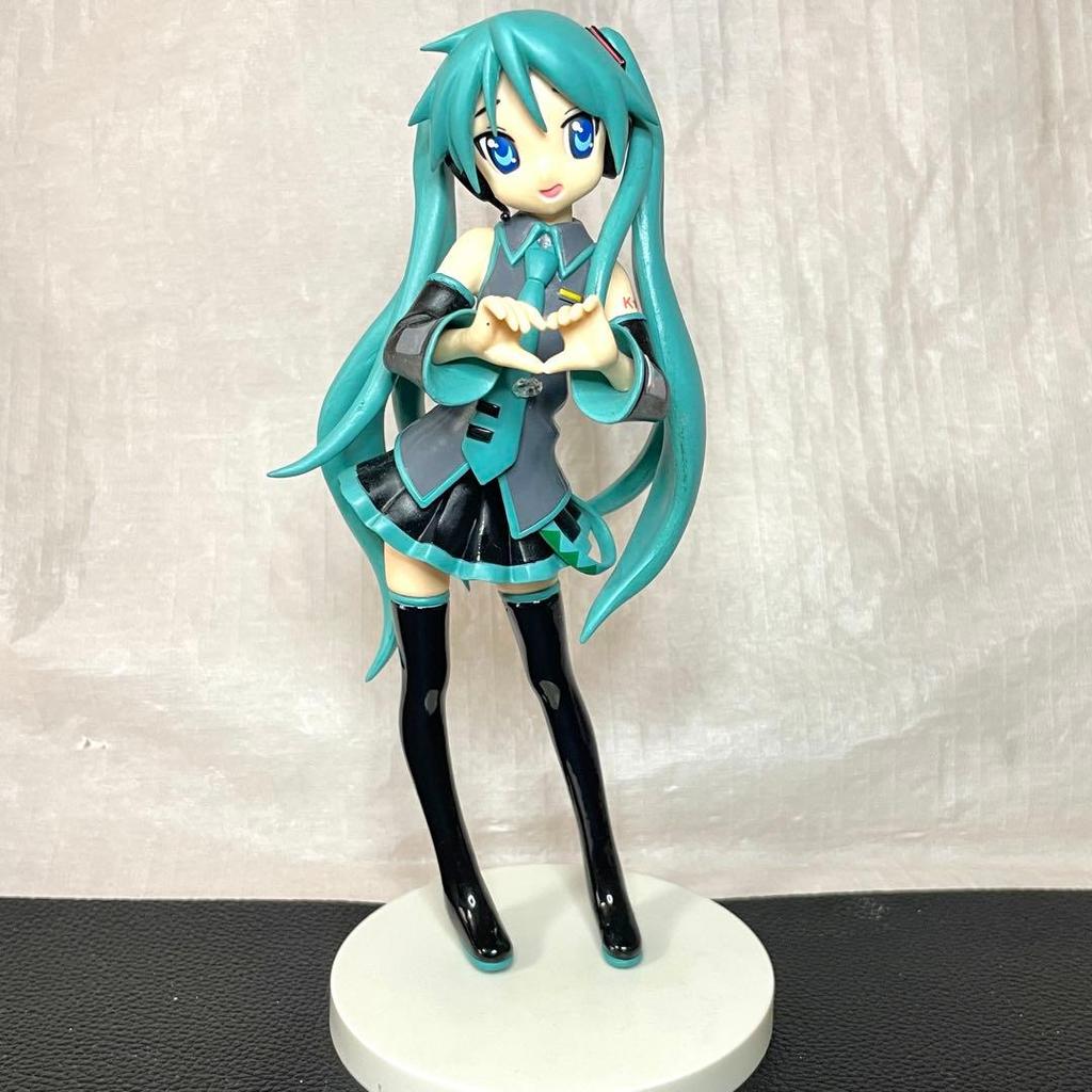 [USED] "Lucky Star" Kagami Hiiragi Hatsune Miku Cosplay Ver. OVA Extra Figure