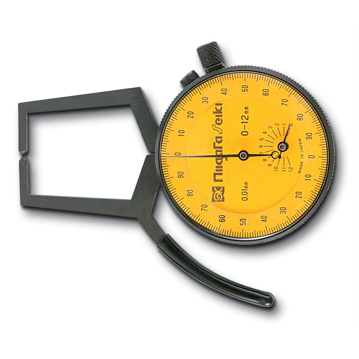 

Niigata Seiki SK Made in Japan Dial Caliper Gauge Outside 0-12mm AO-1