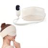 Electric Head Massager Scalp Massager Head Compress Air Bag Massager With Heat & Knead Portable Electric Head-Eye Massager