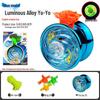 Free Shipping Alloy Yo-Yo: Luminous Competition & Sleep-Supporting Toy for Kids