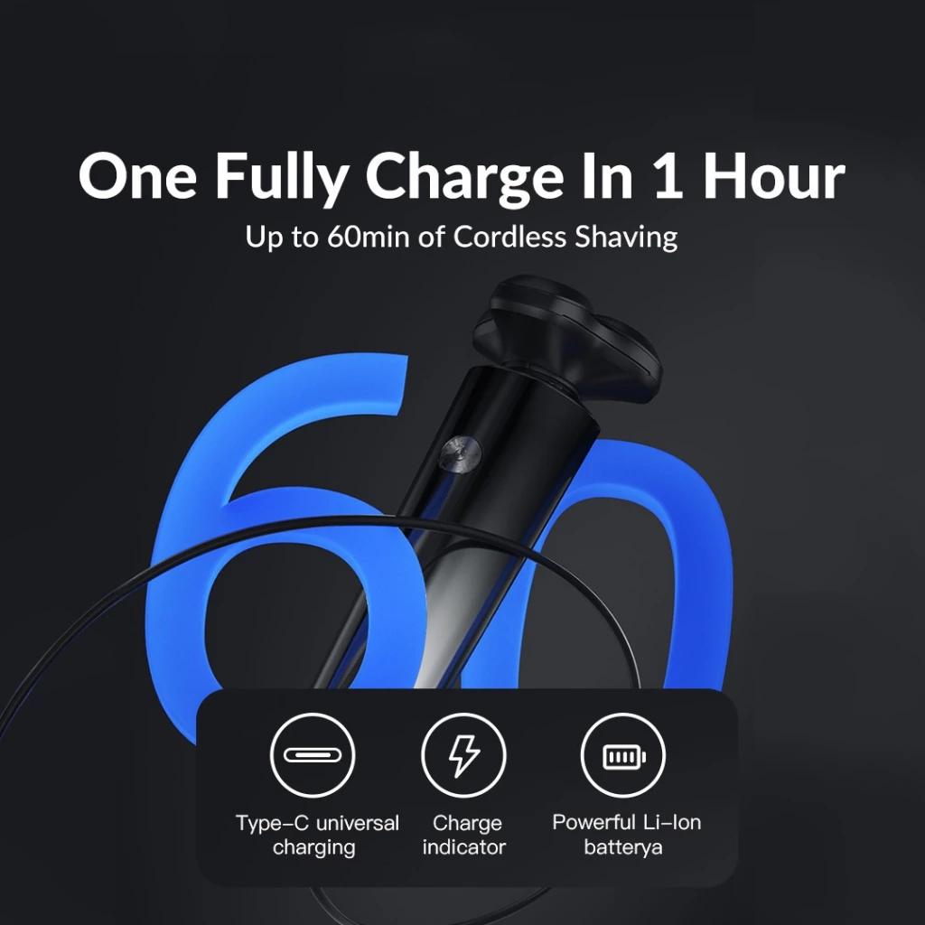 Xiaomi ENCHEN X8 Electric Shaver Magnetic Cutter Blade Waterproof Type-C Rechargeable Portable Beard Trimmer