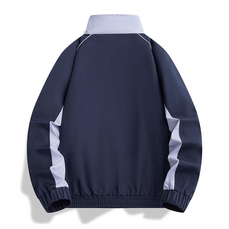 Stand-collar Jacket for Men and Women, Spring and Autumn Thin Single-layer Jacket, Windproof and Waterproof