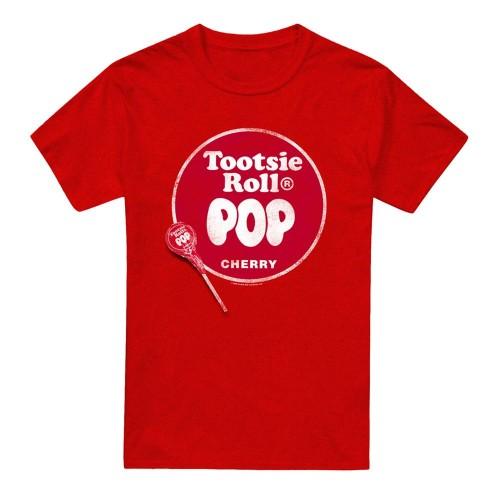Tootsie Roll Unisex Adult Pop Logo T-Shirt