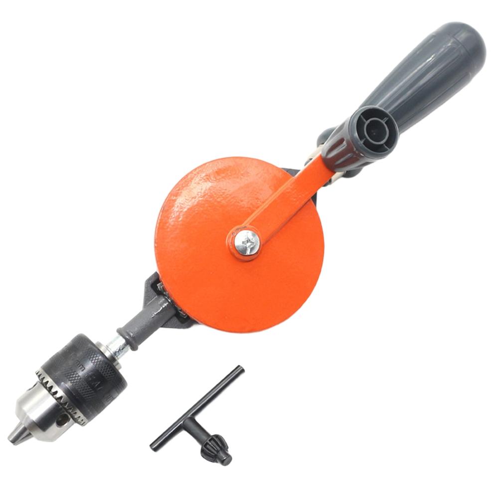 Manual Hand Drill Set With 10 Bits Portable Small Pin Vise For DIY Woodworking Plastic Drilling Tool Kit