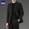 Romon Men's Korean Style Casual Suit Jacket