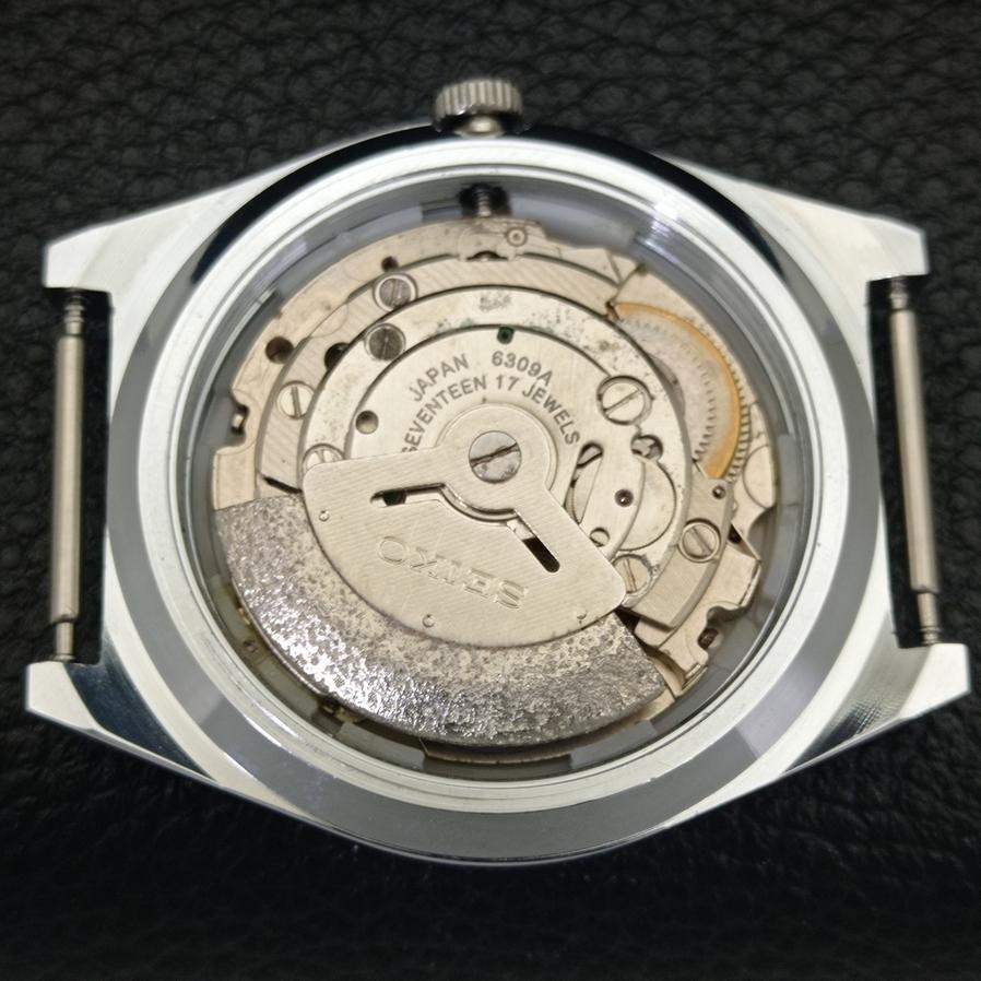 MONTRE HOMME AUTOMATIQUE SEIKO EXPO 70 6309A RÉVISÉE JAPON CADRAN CRÈME a427222-2 QRL-a427222