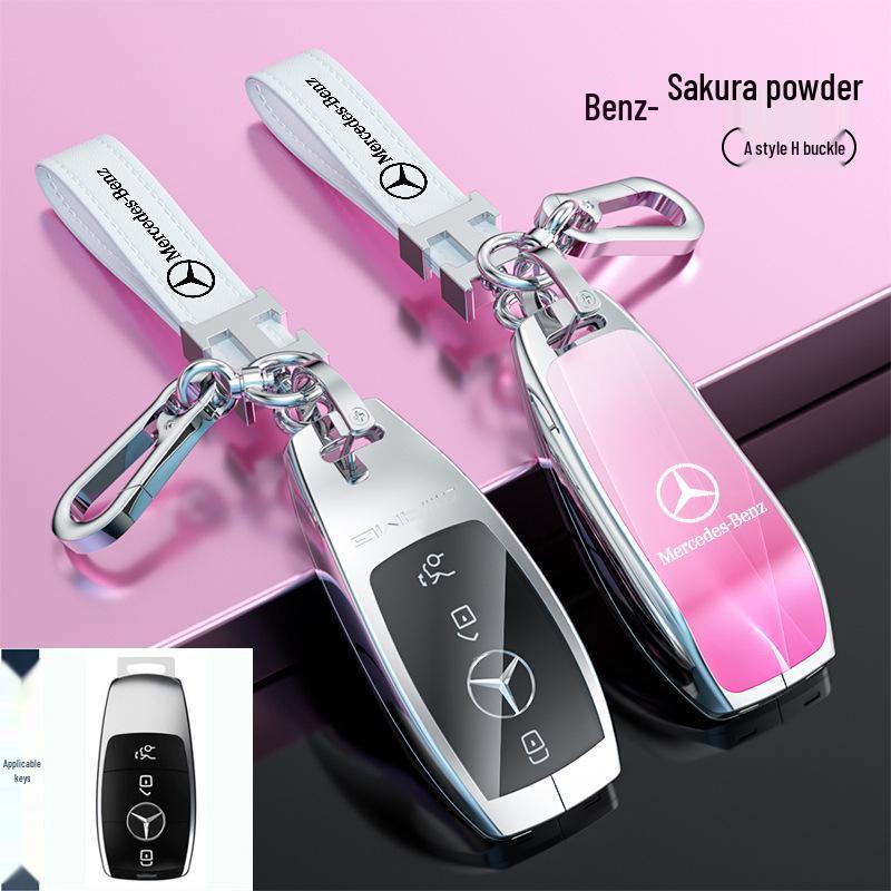 Mercedes Key Cover for S-Class Maybach, C-Class, C200L, E260L, E300L, GLB, and GLC260L Models