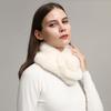 New Faux Fox Fur Scarf Shawl Pearl Fashion Warm Thicken Fake Fur Collar Women Short Neckerchief Neck Warmer Clothing Accessories