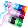 25Yards/Roll 10/12/15/20/25/38mm Colorful Silk Satin Ribbons For Crafts Bow Handmade DIY Gift Wrap Party Wedding Decorative