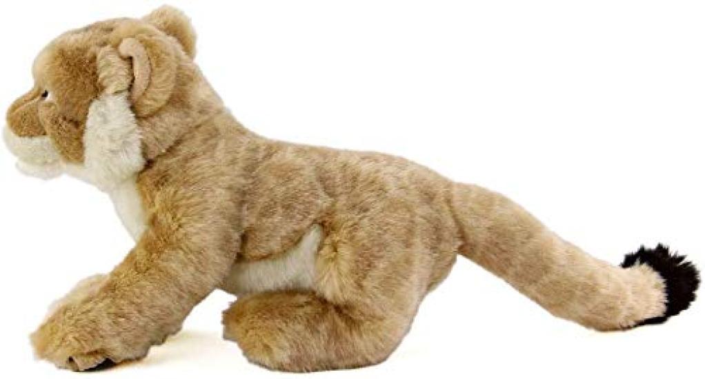 Carolata Lion Plush Toy Animal Realistic Animal Baby Toy Doll Gift Present Birthday Christmas Present (Baby/Real Family/Soft Touch) (Twice Tested) /