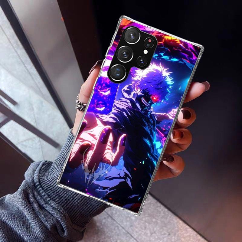 G-Ghoul Tokyo Kaneki Ken Phone Case For Samsung Galaxy S26 S25 Edge S24 S23 Ultra S22 Plus S21 S20 FE Soft TPU Back Cover Funda