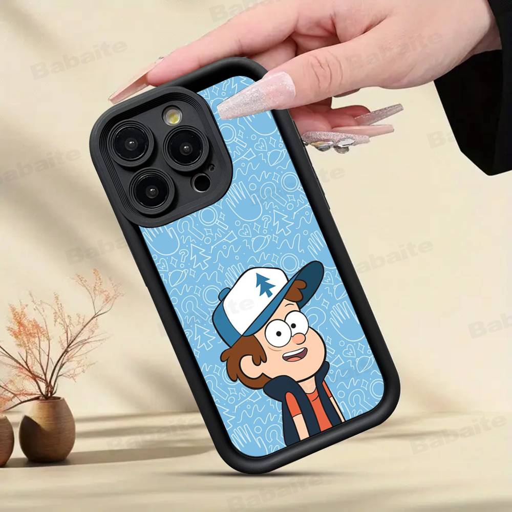 

Чехол для телефона Гравити Фолз Свинья TPU Для Iphone 17 16 15 14 13 12 11 Pro Max Plus Чехол iPhone 11