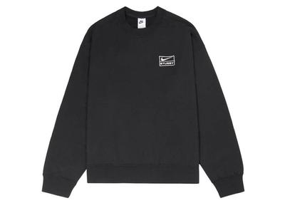 Stussy Nike Wash Crew Schwarz