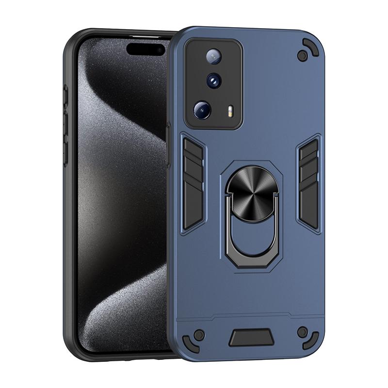Shockproof Armor Metal Ring Cover For Xiaomi 11 Lite 11T 12 12X 12T MI 13 Lite 13T 14 Pro Magnetic Car Holder Phone Case Funda