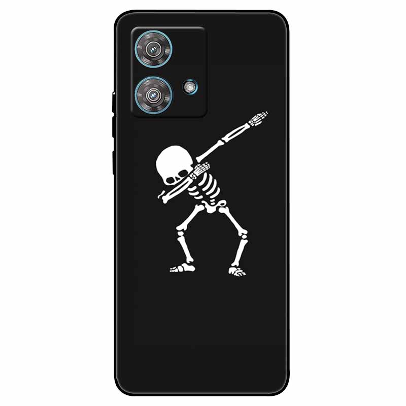 Skirta Moto G84 5G dėklas Silikoninis Minkštas Spausdintas Katės Drugelio Telefono Dangtelis Motorola MOTO G84 TPU Dangtelis MotoG84 G 84 Madingas Maišelis
