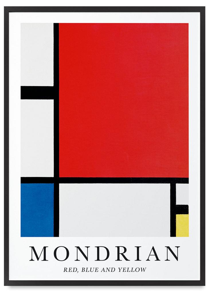Poster Mondrian Paintings Reproductions