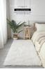 Nordic Plush Silk Fur Carpet for Living Room or Bedroom Sofa