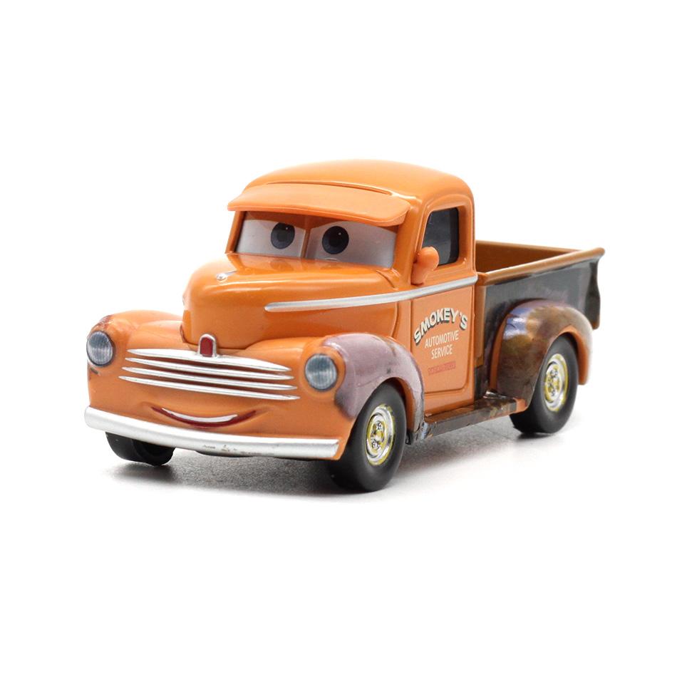 New Children Car  Pixar Car Lightning Mcqueen Mack Truck The King Mater 1:55 Diecast Metal Alloy Model Car Birthday Gift