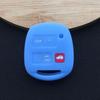 Silicone Car Key Cover Case For Toyota Avensis Camry Corolla For Lexus 3 Buttons Remote Key Jacket Fob Case Car styling No Logo