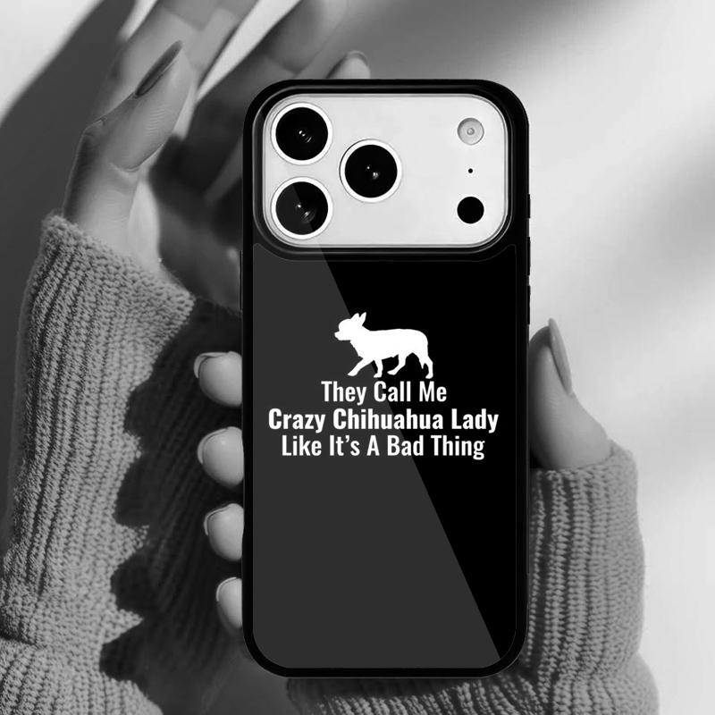 Super Cool Chihuahua Dog Phone Case for iPhone 17 Air 16e 15 14 13 Pro Max Back Cover for 12 11 Pro Coque