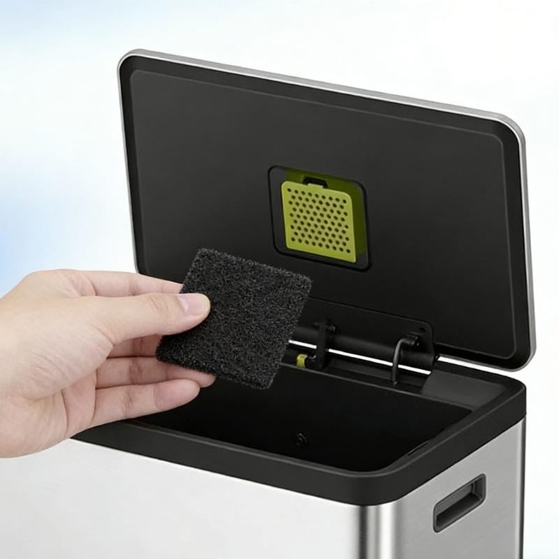 20 kusů deodoračních filtračních vložek pro odpadkové koše EKO Step pro kontrolu zápachu