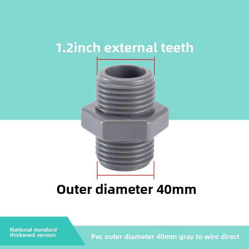 1/2" 3/4" 1" Male/Female Thread Reducer Joint Bushing Connector Garden Irrigation Water Pipe Fittings Aquarium Tank Nipple Joint