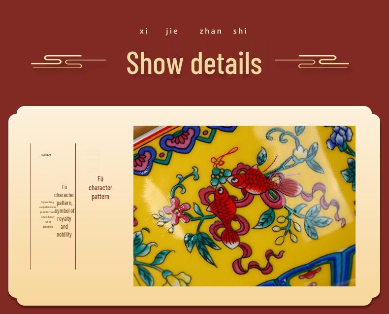 Jingdezhen Ceramic Rice Bowl: High-Foot, Enamel Color, Longevity Design